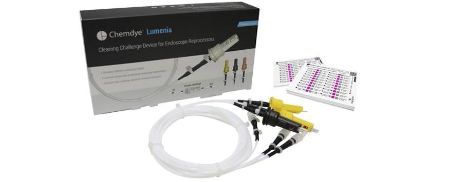 Test mytí nástrojů dutinový Lumenia 122, tělísko 3 koncovky + testy (1+120ks)
