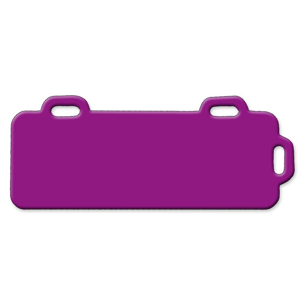 Štítek na síto plast 90 x 33 mm, fialový, 3 ouška, laser/P-touch (100ks)